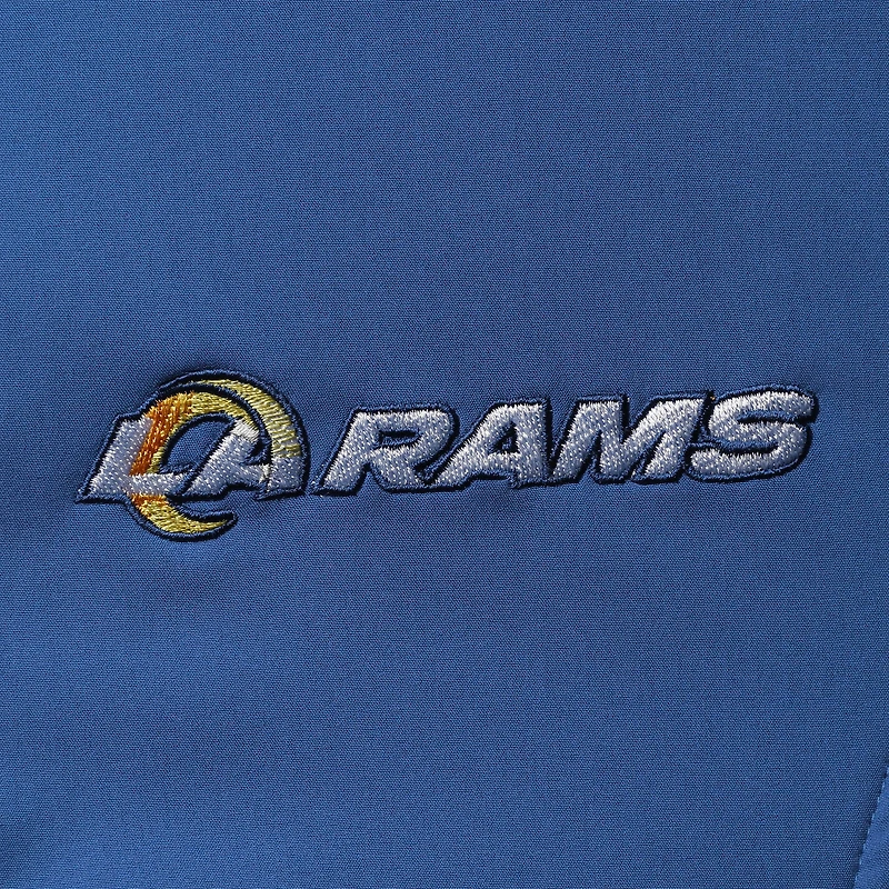 Men's Dunbrooke Royal/Gray Los Angeles Rams Alpha Full-Zip Jacket