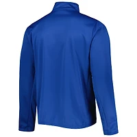 Men's Dunbrooke Royal Los Angeles Rams All-Star Tech Quarter-Zip Top