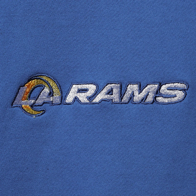 Men's Dunbrooke Royal Los Angeles Rams Craftsman Thermal-Lined Full-Zip Hoodie