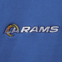 Men's Dunbrooke Royal Los Angeles Rams Craftsman Thermal-Lined Full-Zip Hoodie