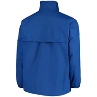 Men's Dunbrooke Royal Los Angeles Rams Triumph Fleece Full-Zip Jacket