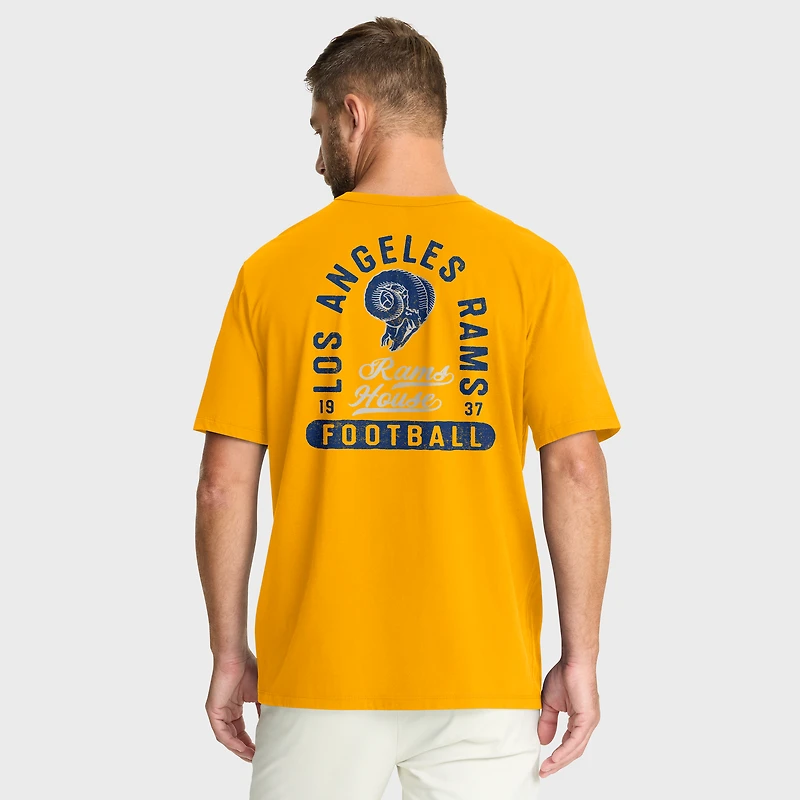 T-shirt Fanatics Gold Fluid Motion Legacy pour homme des Los Angeles Rams