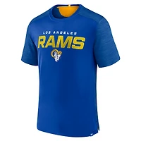 T-shirt Fanatics Royal Los Angeles Rams Defender Evo pour hommes