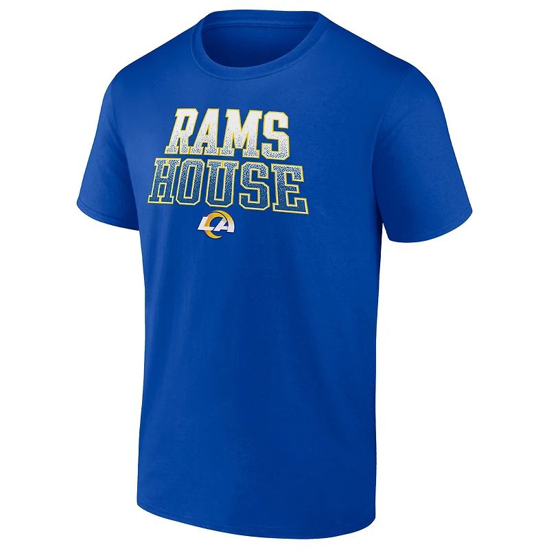 T-shirt Fanatics Royal Los Angeles Rams Heavy Hitter pour hommes
