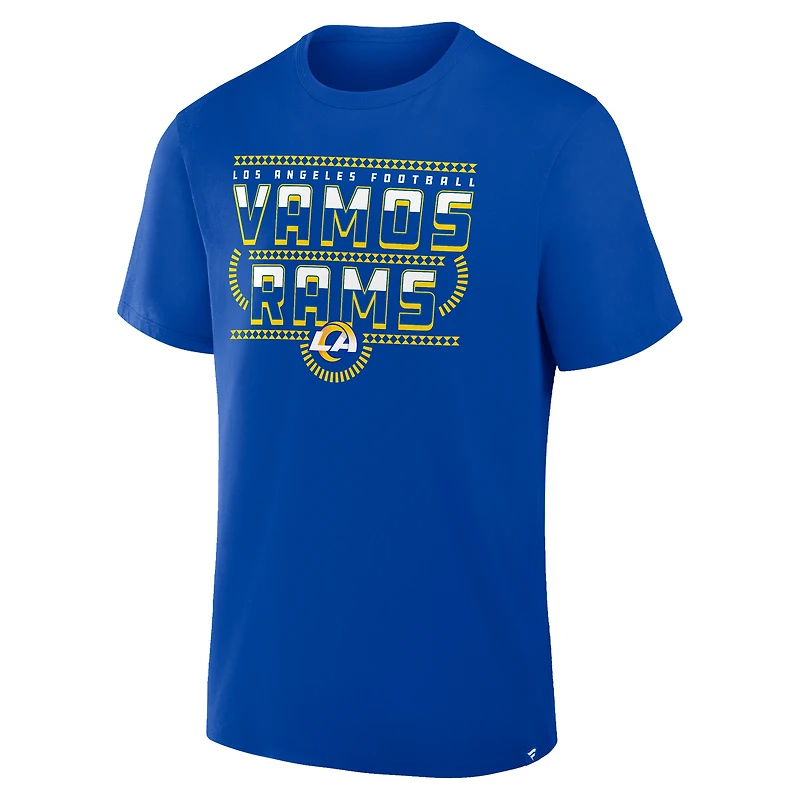 Men's Fanatics Royal Los Angeles Rams Hometown True Favorite T-Shirt