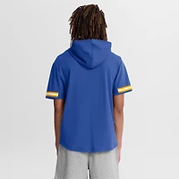 T-shirt à capuche manches courtes Fanatics Royal Los Angeles Rams Optimal Play pour homme