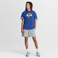 T-shirt à capuche manches courtes Fanatics Royal Los Angeles Rams Optimal Play pour homme