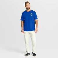 Men's Fanatics Royal Los Angeles Rams Passing Pocket Legacy T-Shirt