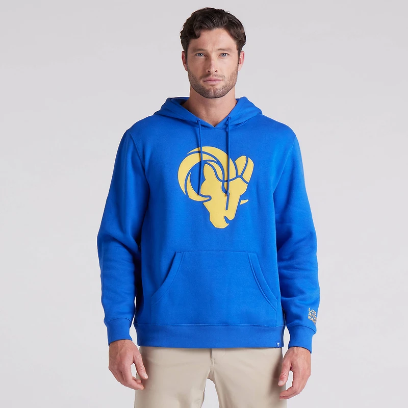 Sweat à capuche Fanatics Royal Los Angeles Rams Pylon Cam Legacy pour homme