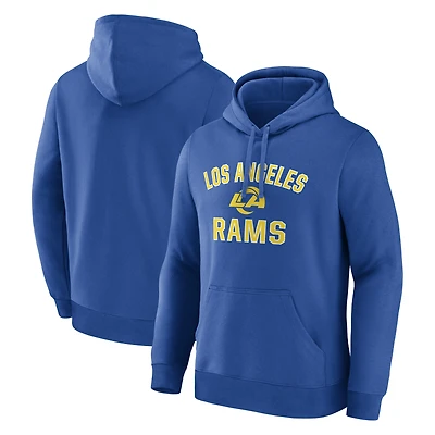 Sweat à capuche homme Logo Athletic Royal Los Angeles Rams Arch Victory