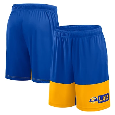 Men's Logo Athletic Royal Los Angeles Rams Best of the Shorts