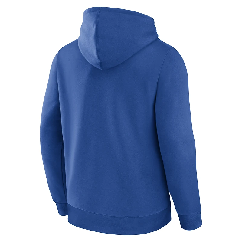 Men's Logo Athletic Royal Los Angeles Rams Primary Hoodie