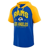 Men's Logo Athletic Royal Los Angeles Rams Prime Hoodie T-Shirt