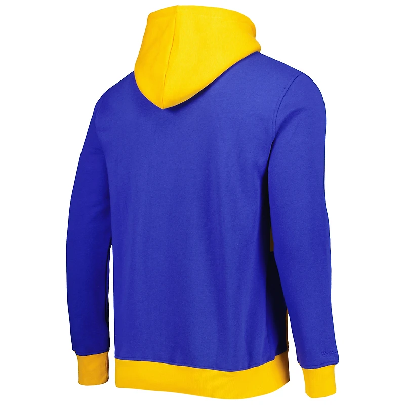 Chandail à capuchon Big Face 5.0 des Rams de Los Angeles Royal Mitchell & Ness pour homme