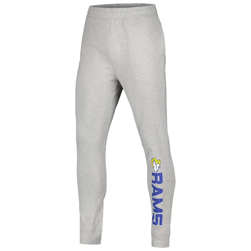 Men's MSX by Michael Strahan Gray Los Angeles Rams Lounge Jogger Pants