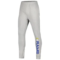 Men's MSX by Michael Strahan Gray Los Angeles Rams Lounge Jogger Pants
