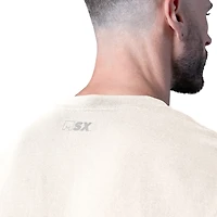 Men's MSX by Michael Strahan White Los Angeles Rams Whiteout Vintage T-Shirt