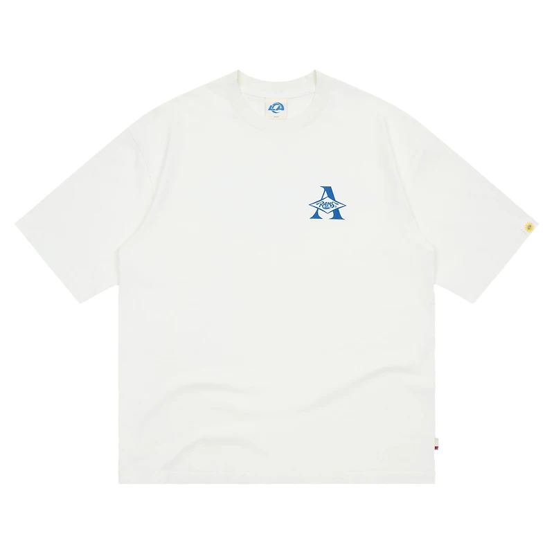 Men's Natural Los Angeles Rams x Alfred's Apartment Mark T-Shirt