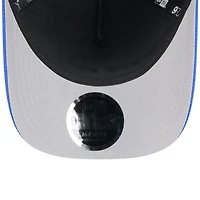 Casquette ajustable New Era 9FORTY M-Crown A-Frame pour homme, noire/bleue, Los Angeles Rams, draft NFL 2025