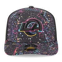Casquette ajustable NFL Crucial Catch 9SEVENTY 2025 des Los Angeles Rams de New Era pour homme, noire