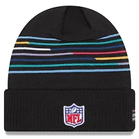 Bonnet à revers NFL Crucial Catch 2025 des Los Angeles Rams de New Era pour homme, noir