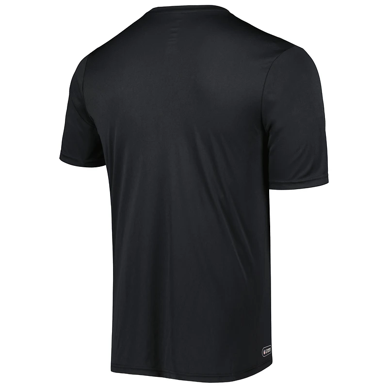 T-shirt noir Los Angeles Rams Scrimmage New Era pour homme
