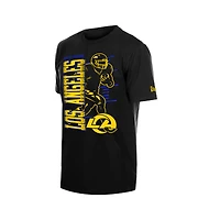 Men's New Era Black Los Angeles Rams Training Camp T-Shirt