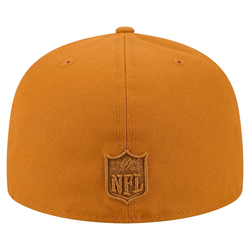 Casquette ajustée A-Frame 59FIFTY marron New Era pour homme