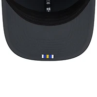 Casquette ajustable New Era 9SEVENTY pour homme, couleur charbon, Los Angeles Rams 2025 Sideline Cold Weather