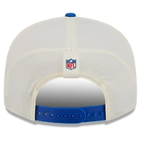 Casquette snapback New Era crème/bleu roi Los Angeles Rams 2026 NFL Training Camp 9FIFTY pour homme