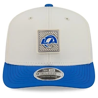 Men's New Era  Cream/Royal Los Angeles Rams 2026 NFL Training Camp 9SEVENTY Adjustable Hat