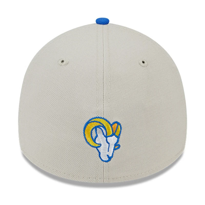 Men's New Era Cream Los Angeles Rams 2023 NFL Draft 39THIRTY Flex Hat