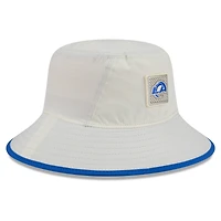 Men's New Era  Cream Los Angeles Rams 2026 NFL Training Camp Sport Bucket Hat