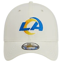 Men's New Era Cream Los Angeles Rams Classic 39THIRTY Flex Hat