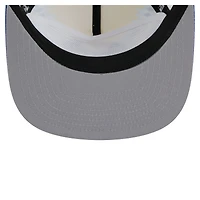 Men's New Era Gold/Royal Los Angeles Rams Throwback Dye Golfer Snapback Hat