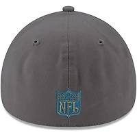 Men's New Era Graphite Los Angeles Rams Team Storm 39THIRTY Flex Hat