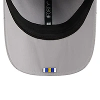 Men's New Era Gray Los Angeles Rams 2025 Sideline  M-Crown 9FORTY Adjustable Hat