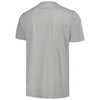 T-shirt gris avec logo camouflage des Los Angeles Rams New Era pour hommes
