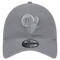 Casquette ajustable 9TWENTY New Era pour hommes, gris, Los Angeles Rams Color Pack