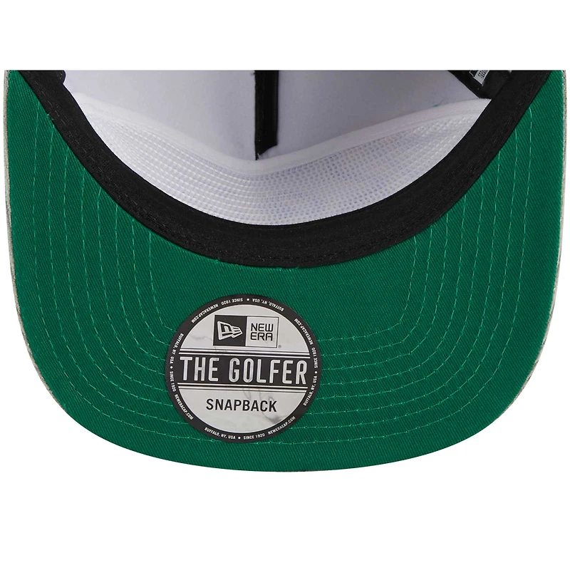 Casquette snapback golfeur Los Angeles Rams en velours côtelé grise New Era pour homme