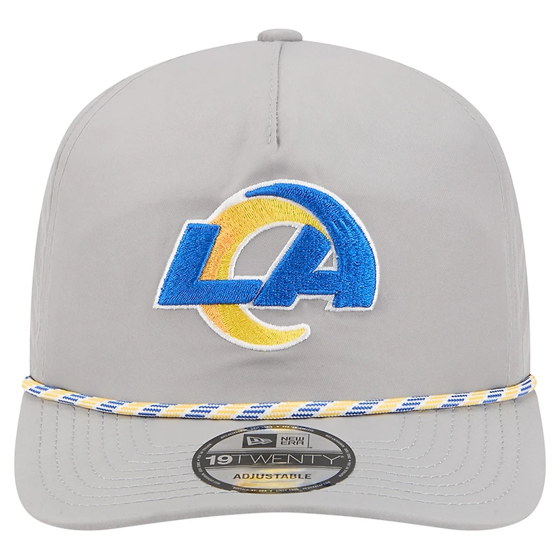Men's New Era Gray Los Angeles Rams Rope 19TWENTY Hat
