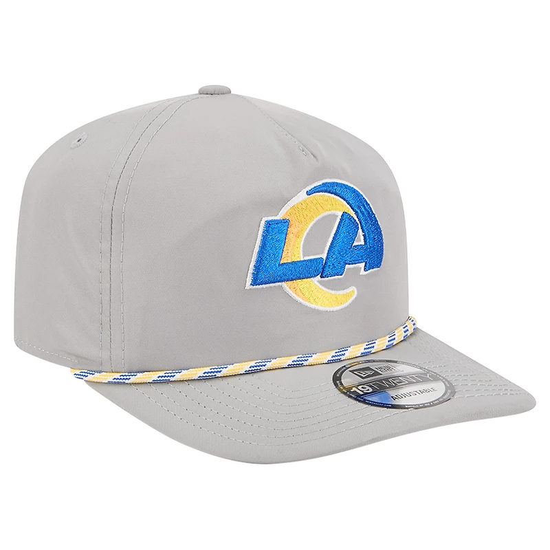 Men's New Era Gray Los Angeles Rams Rope 19TWENTY Hat