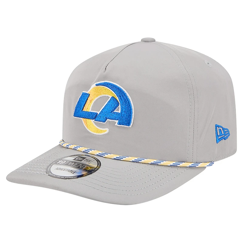Men's New Era Gray Los Angeles Rams Rope 19TWENTY Hat