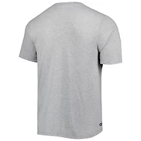 T-shirt pour homme Los Angeles Rams Combine Authentic Red Zone New Era gris chiné