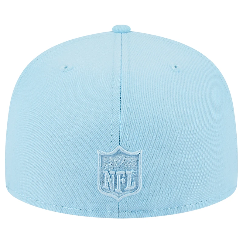 Men's New Era Light Blue Los Angeles Rams Color Pack Brights 59FIFTY Fitted Hat