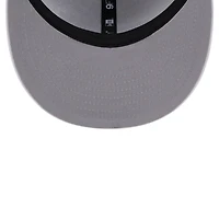 Casquette Snapback 9FIFTY New Era Los Angeles Rams Main blanc sur blanc pour homme