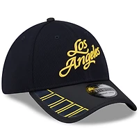 Casquette 39THIRTY Flex bleu nuit New Era pour homme, collection Rivalries 2025 des Los Angeles Rams