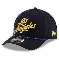 Casquette ajustable 9FORTY Sideline A-Frame bleu nuit pour homme, collection 2025 Rivalries des Los Angeles Rams, New Era