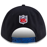 Casquette ajustable 9FORTY Sideline A-Frame bleu nuit pour homme, collection 2025 Rivalries des Los Angeles Rams, New Era