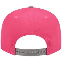 Men's New Era Pink/Gray Los Angeles Rams 2-Tone Color Pack 9FIFTY Snapback Hat
